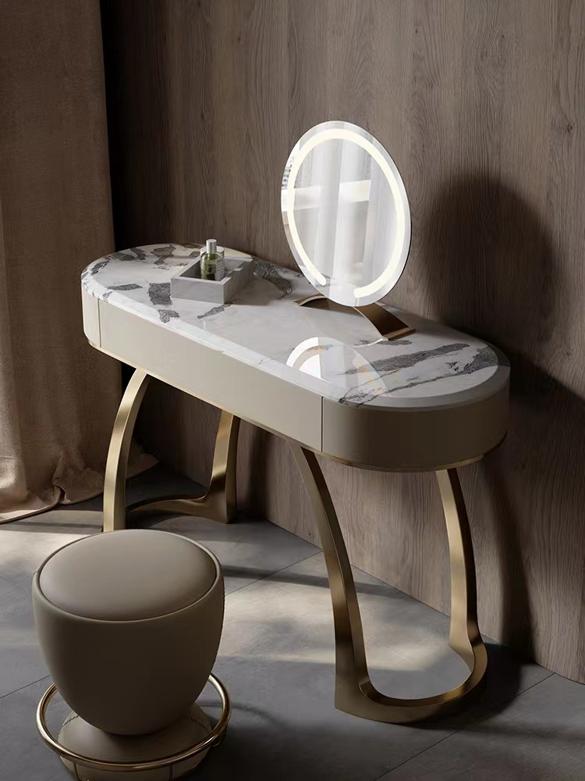 Odern Dresser Large Master Bedroom Furniture Dressing Table With Light